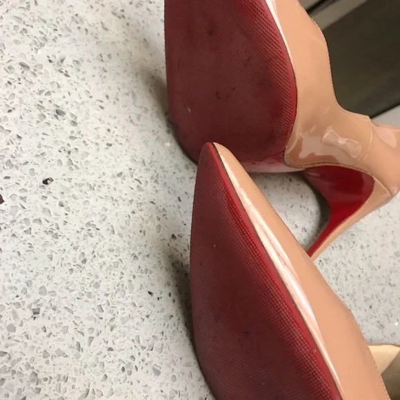 Christian Louboutin Nude Heels - Picture 3 of 14